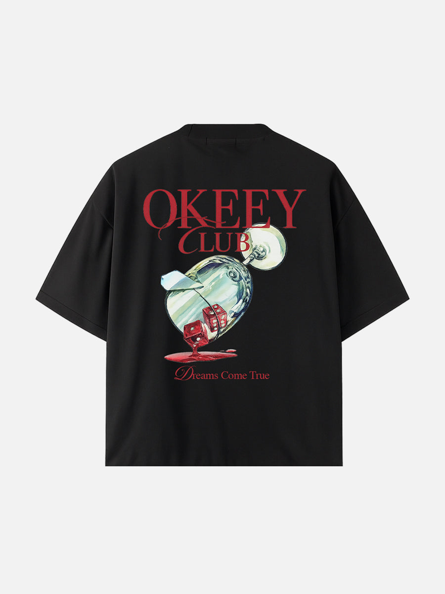 RED WINE ( BLACK T SHIRT )