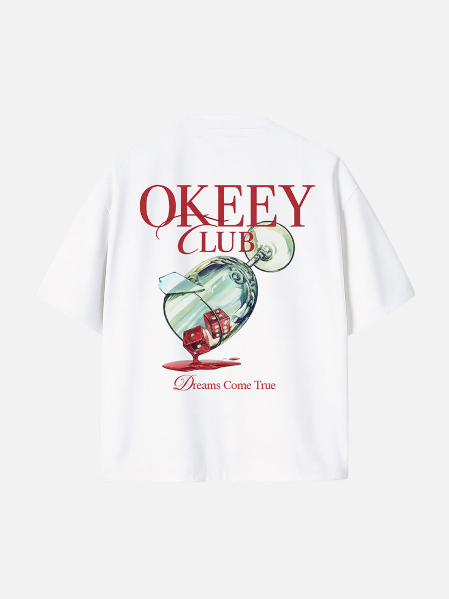 RED WINE ( WHITE T SHIRT )