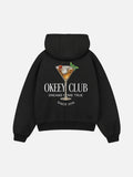 MARTINI COCKTAIL ( BLACK HOODIE )