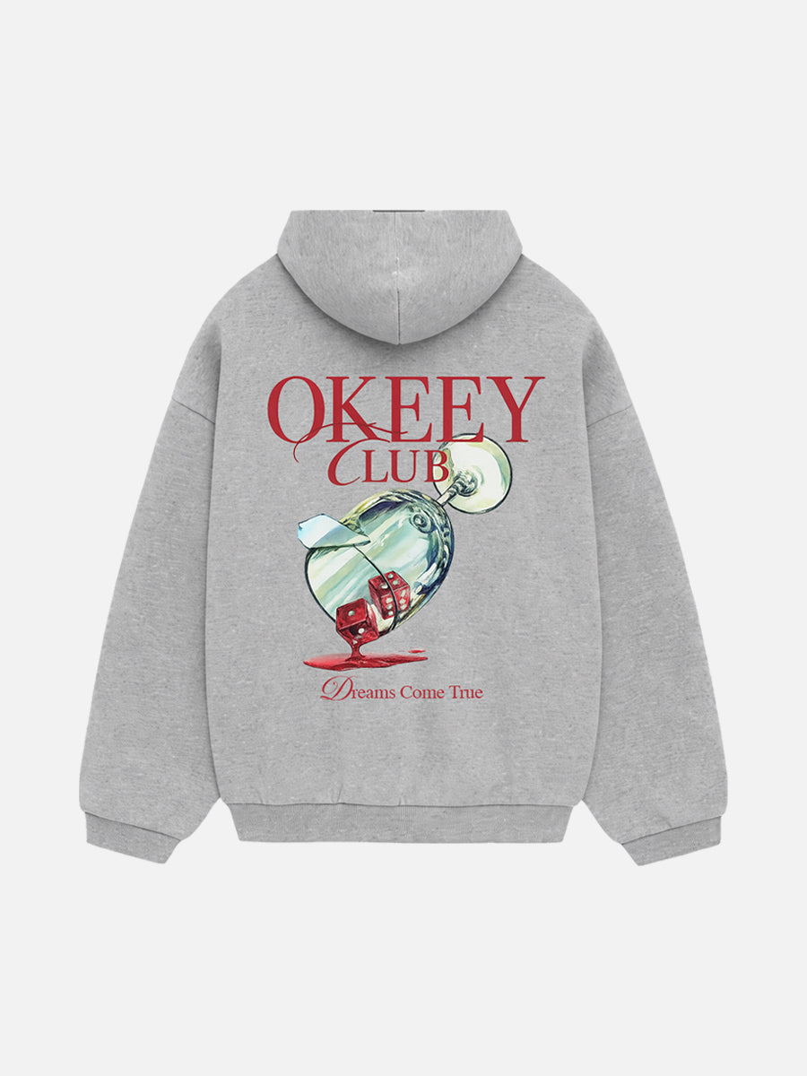 RED WINE ( GREY HOODIE )