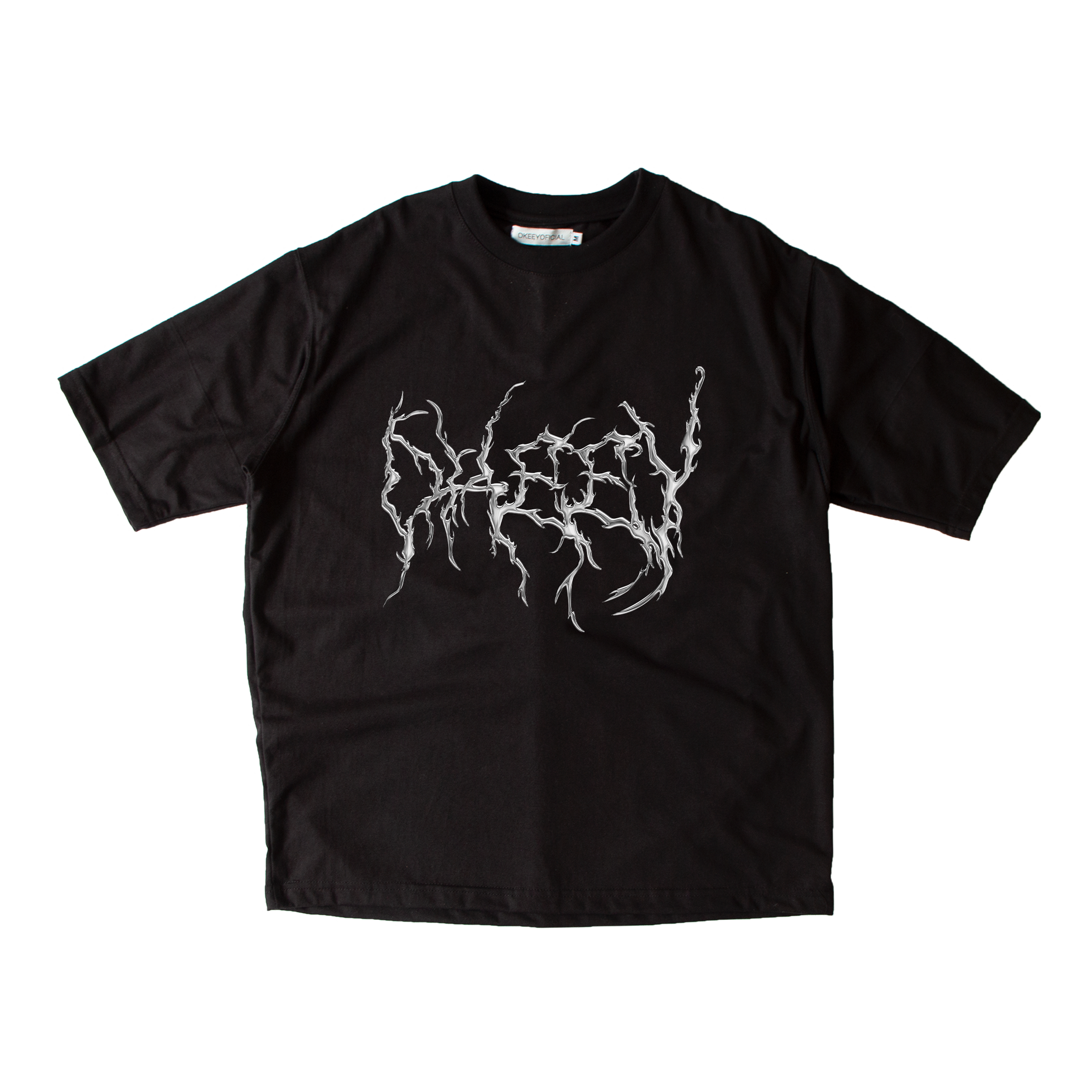 OKEEY LOGO CROMO T SHIRT