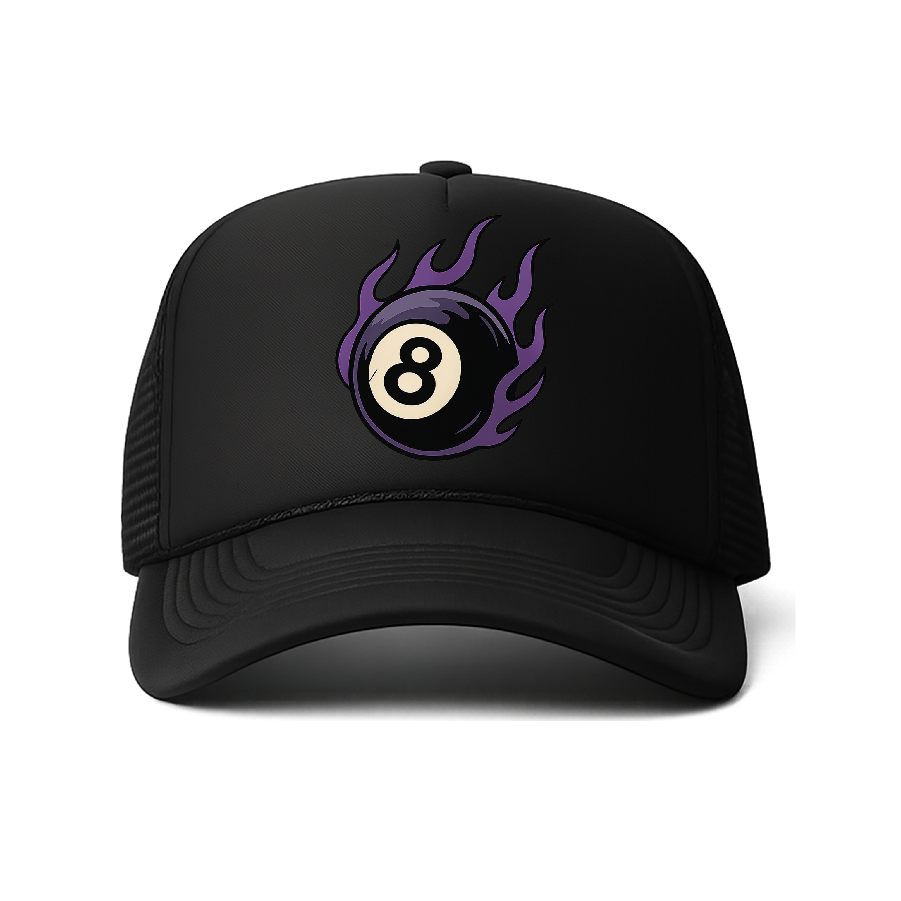 TRUCKER HAT BILLIARD BALL