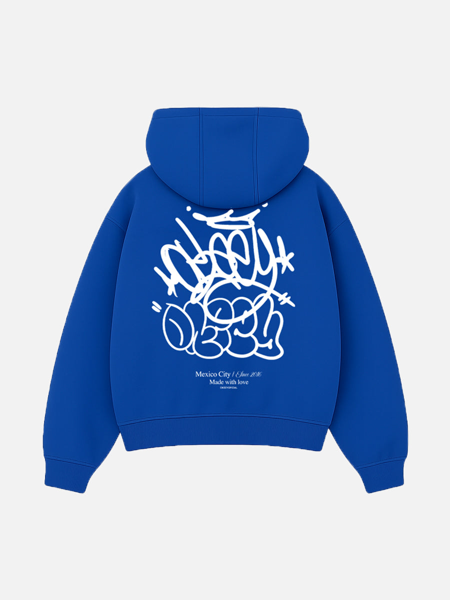 OKEEY TAG ( BLUE HOODIE )
