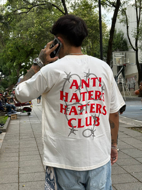 ANTI HATERS HATERS CLUB. ( CREAM )