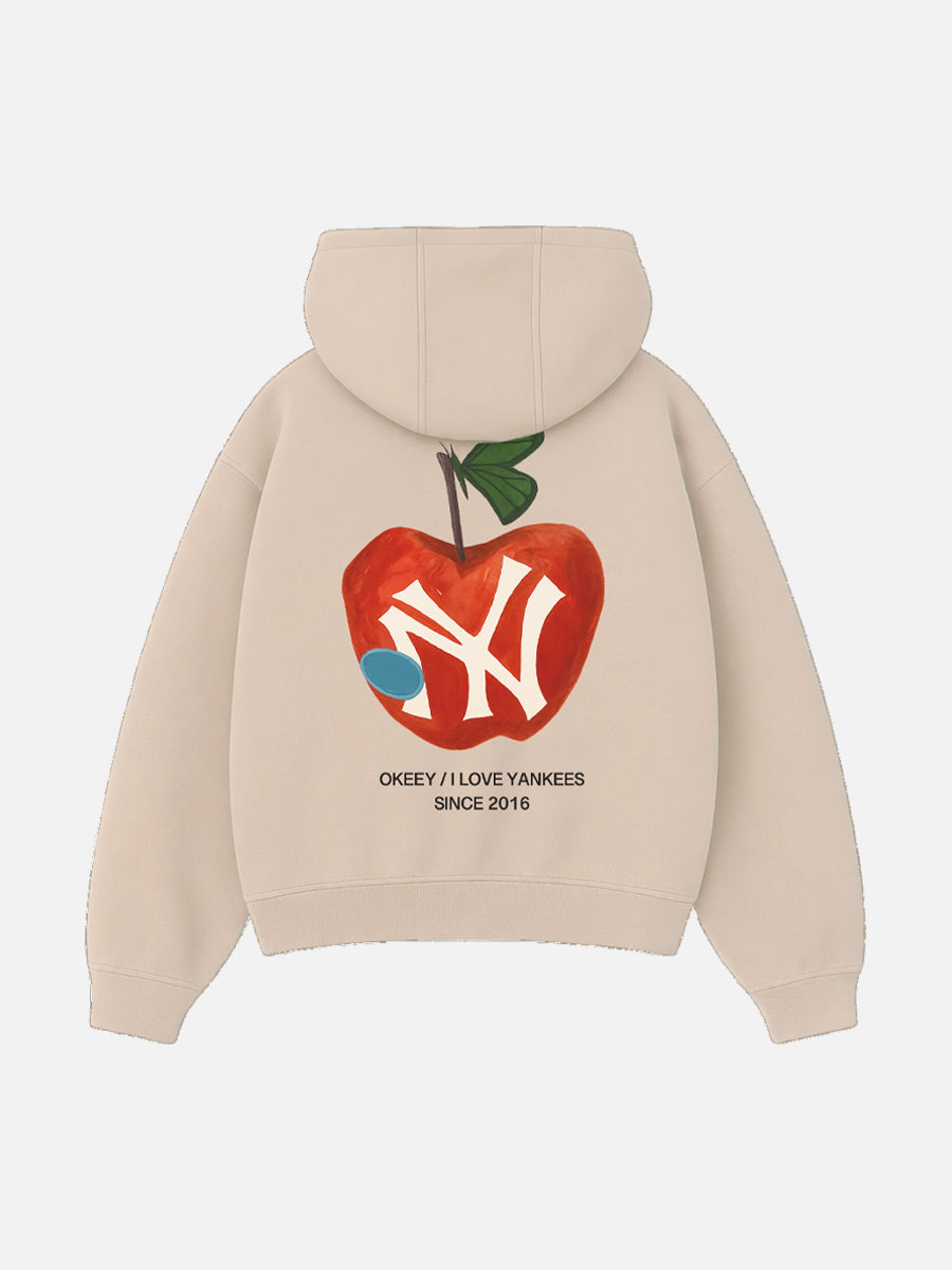 APPLE YANKEES ( SAND HOODIE )