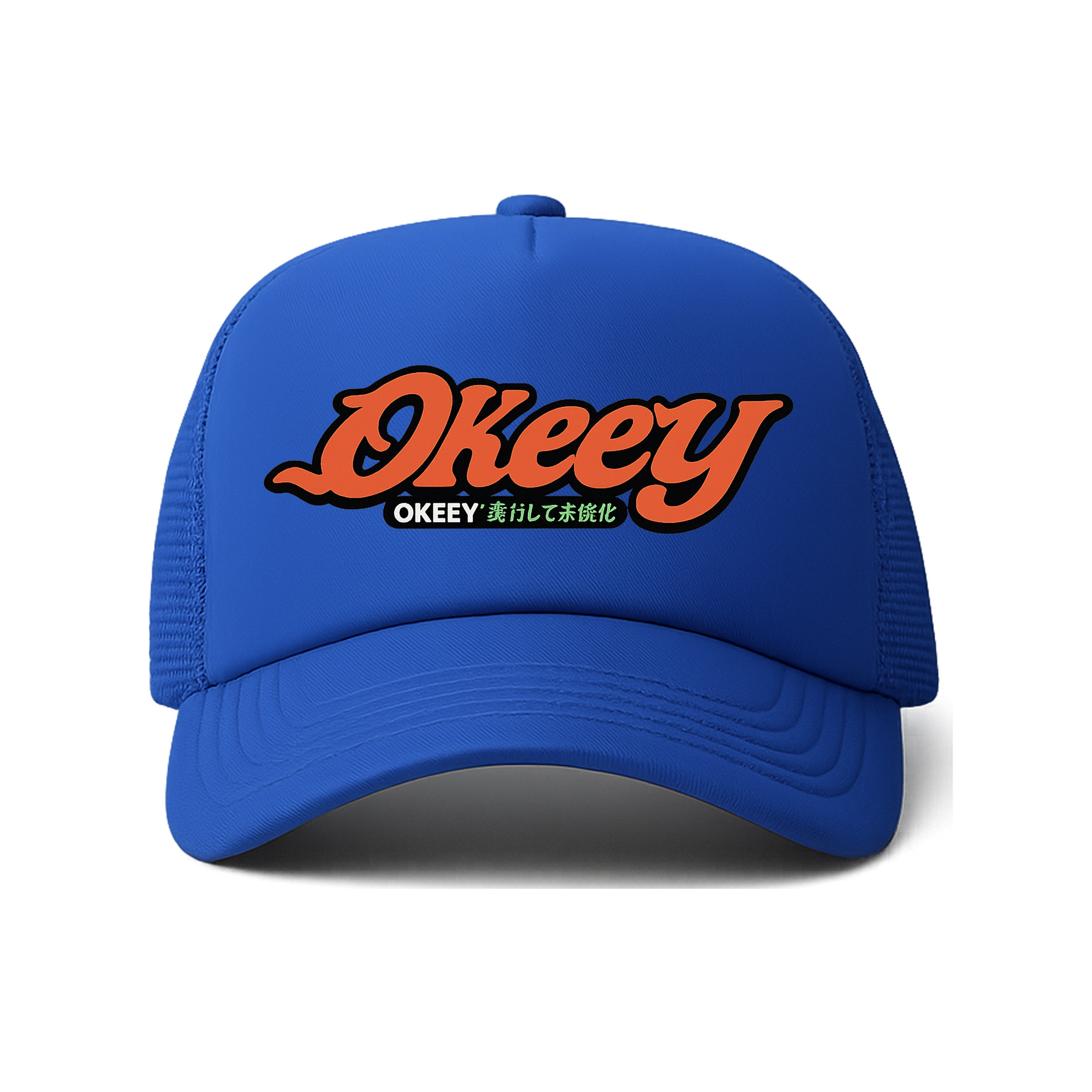 TRUCKER HAT OKEEY BLUE