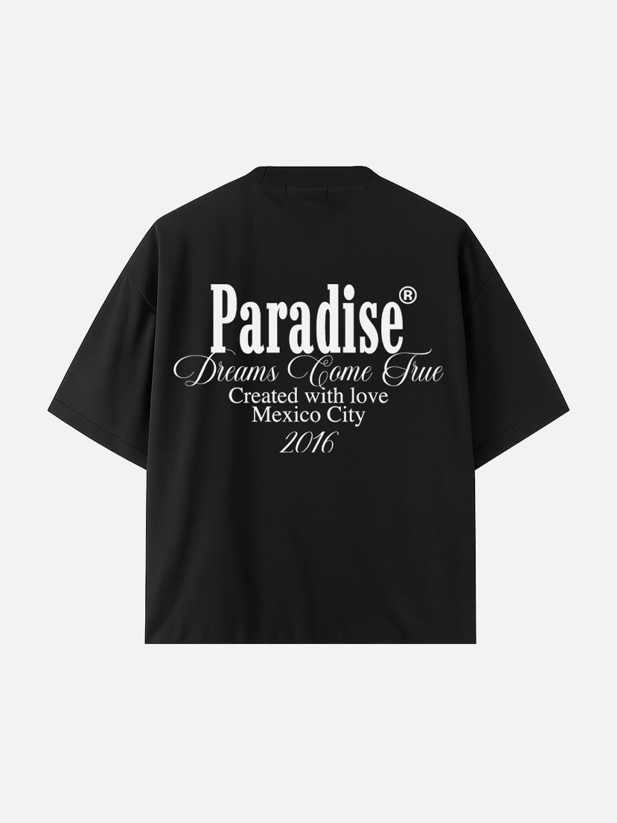 PARADISE CLUB ( BLACK T SHIRT )