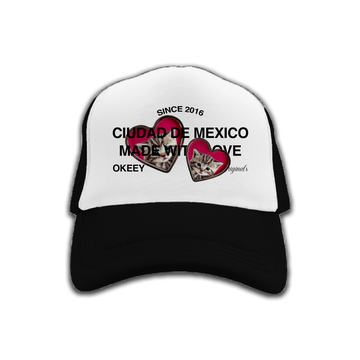 TRUCKER HAT ( I LOE CAT )
