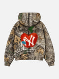 APPLE YANKEES ( REAL TREE HOODIE )