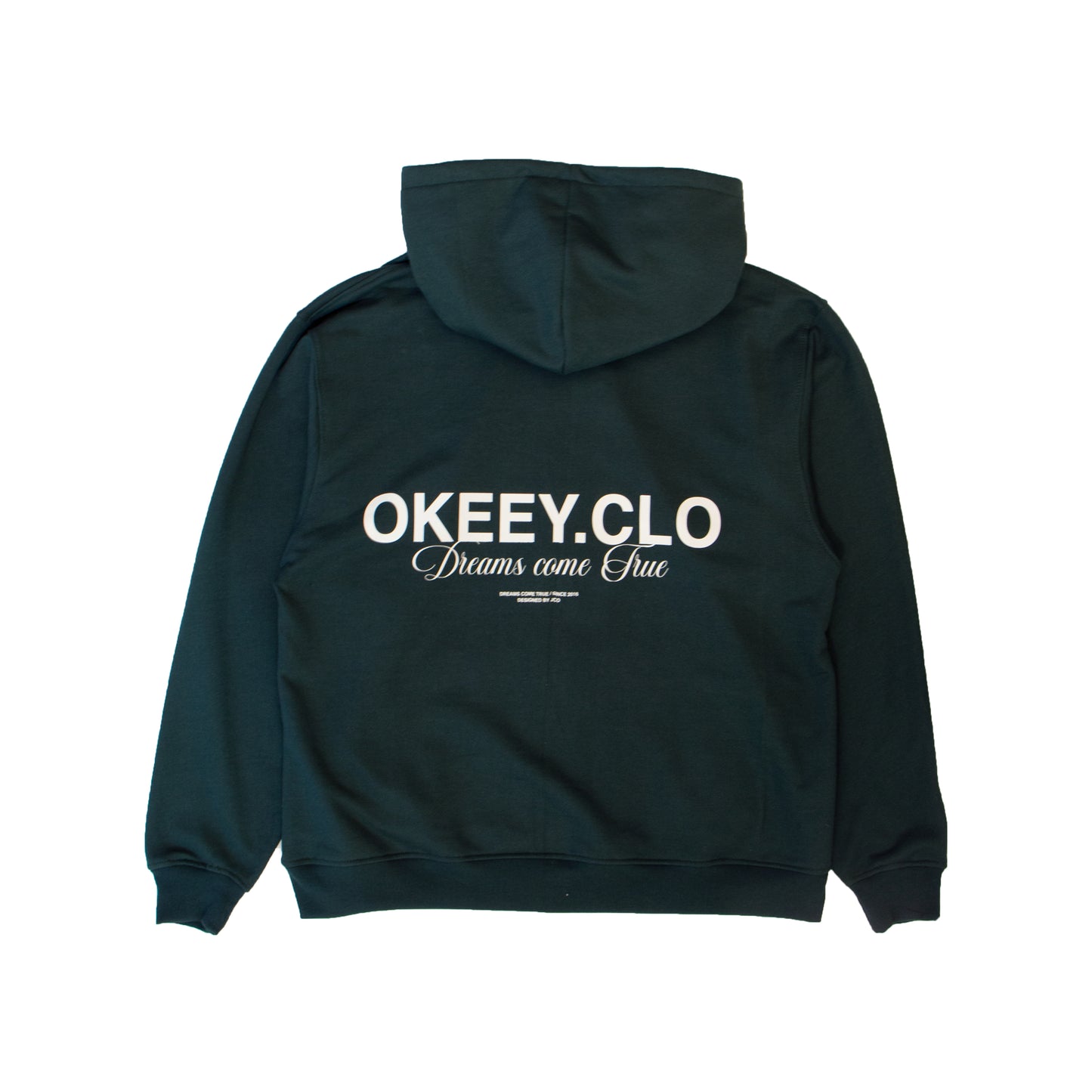 OKEEY.CLO GREEN HOODIE