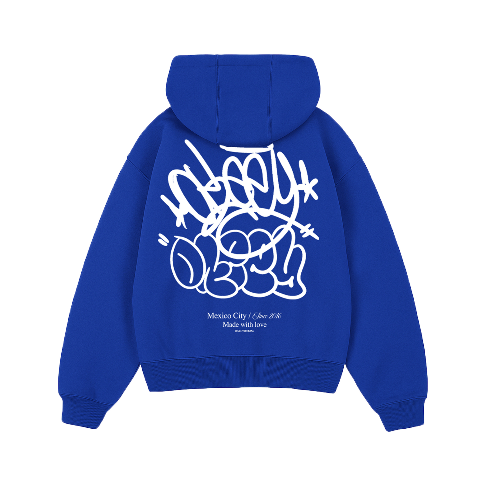 OKEEY TAG ( BLUE HOODIE )