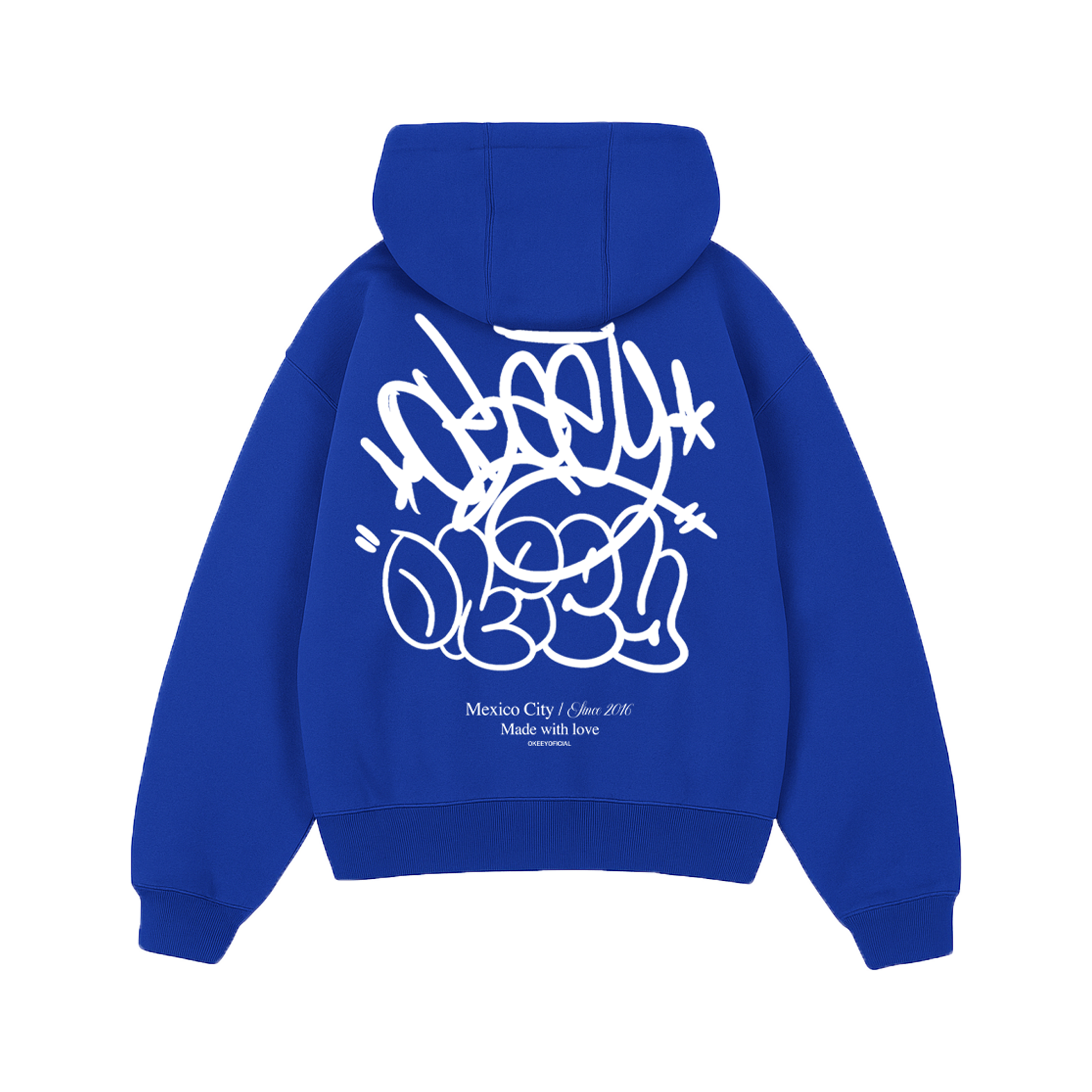 OKEEY TAG ( BLUE HOODIE )