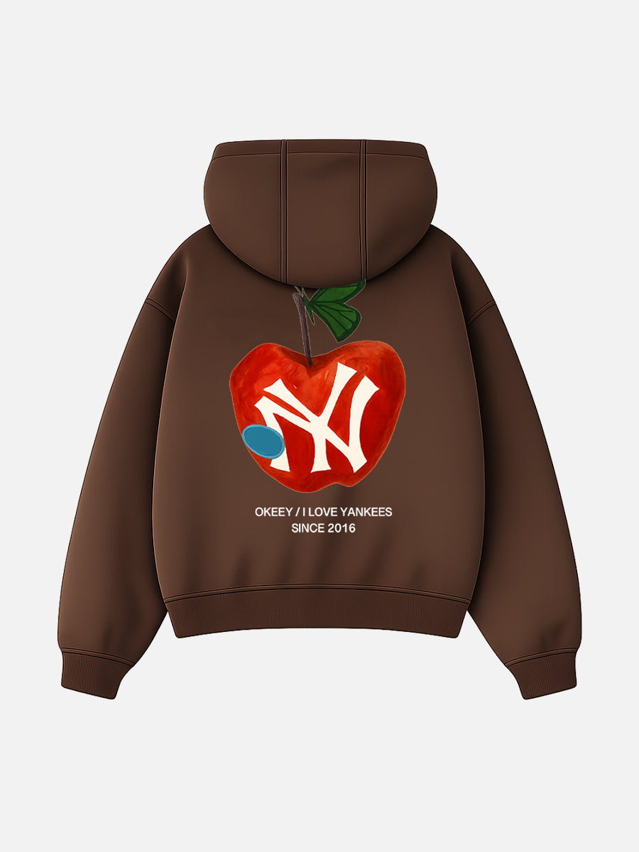 APPLE YANKEES ( CHOCOLATE HOODIE )