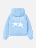 OKEEY.CLO 8 YEARS ( BABY BLUE HOODIE )