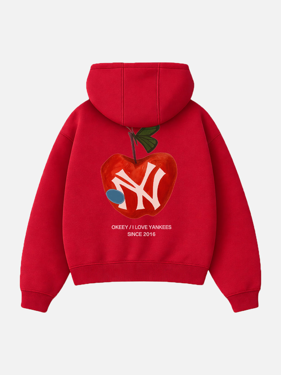 APPLE YANKEES ( RED HOODIE )