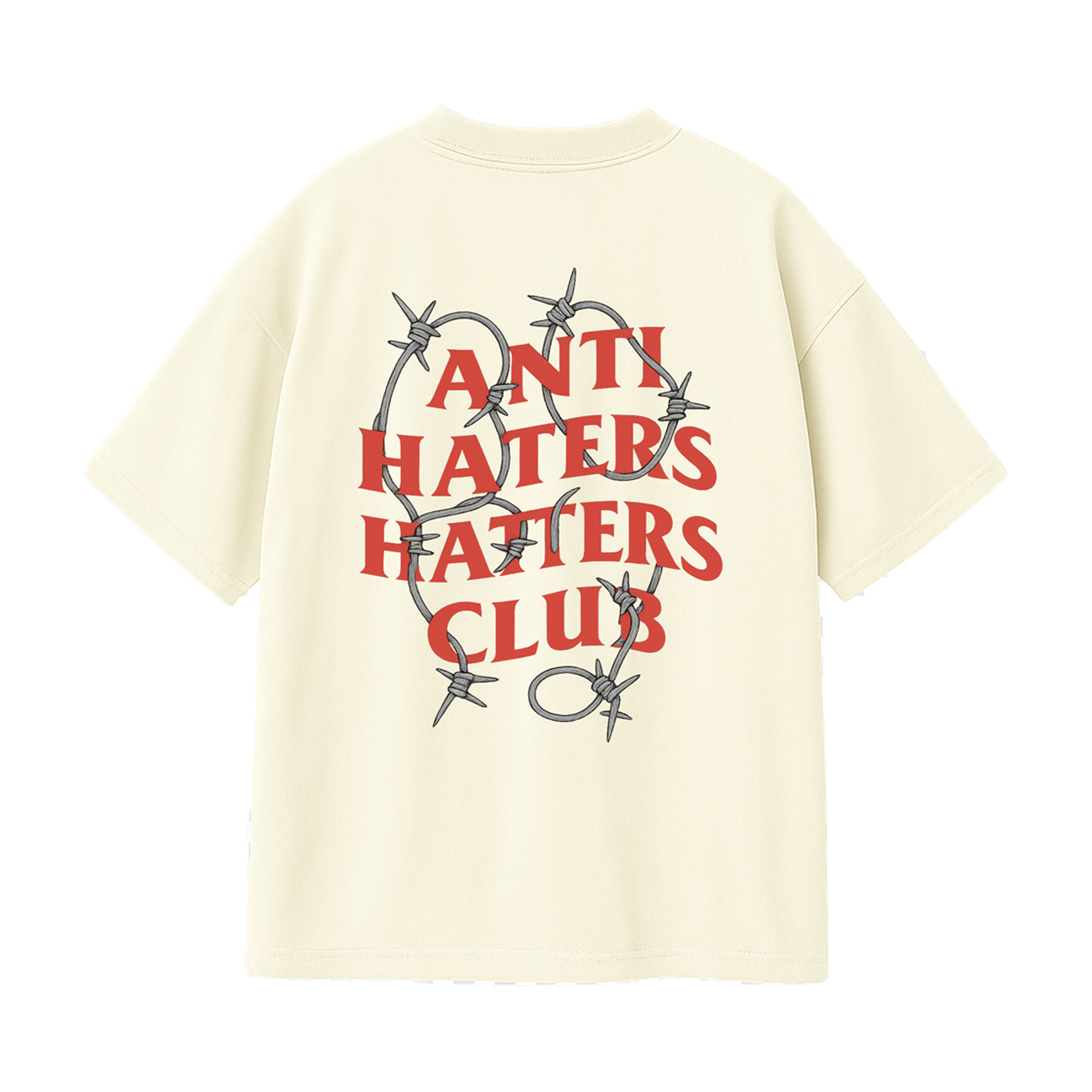ANTI HATERS HATERS CLUB. ( CREAM )