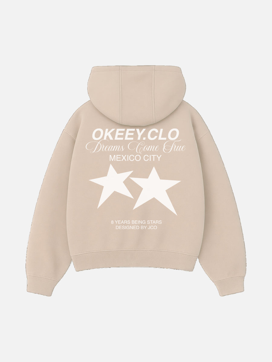 OKEEY.CLO 8 YEARS ( SAND HOODIE )