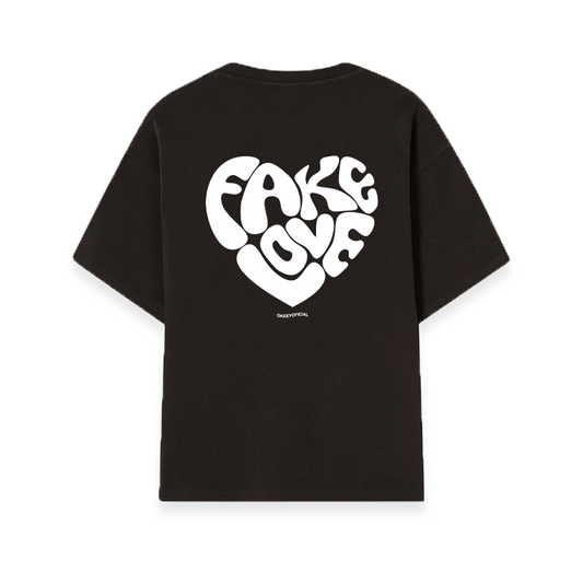 FAKE LOVE BLACK T SHIRT