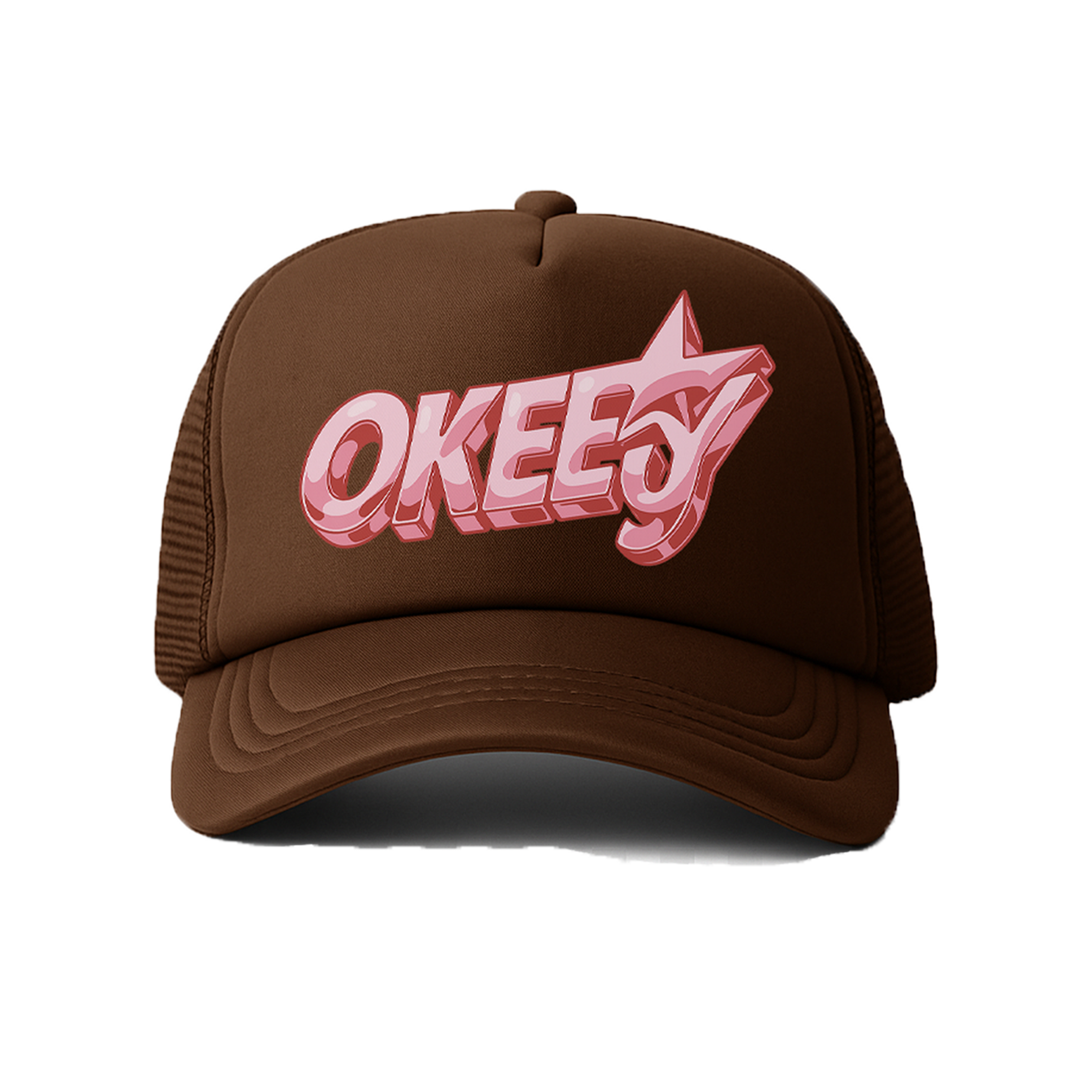 TRUCKER HAT COFFE ( BUBBLE GUM )