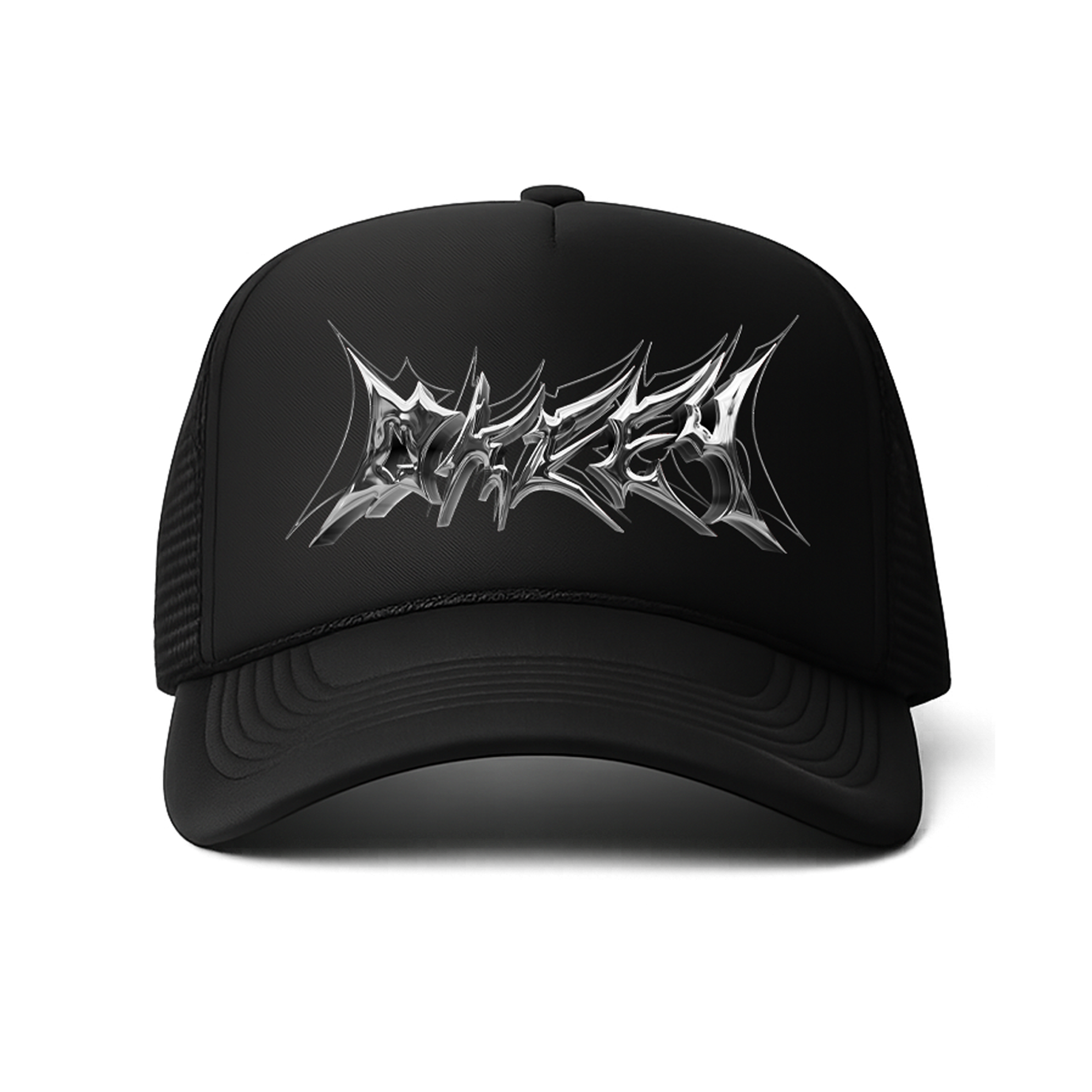 TRUCKER HAT ( BLACK CROMO )