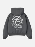 OKEEY TAG ( GREY HOODIE )