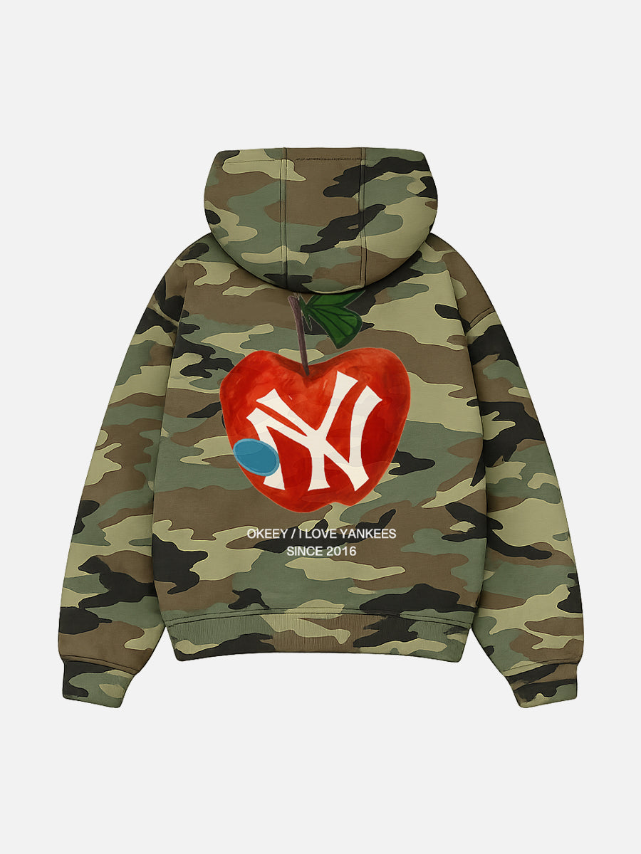 APPLE YANKEES ( CAMO HOODIE )