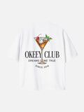 MARTINI COCKTAIL ( WHITE T SHIRT )