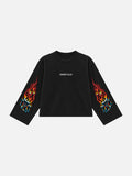 COTTEN LONG SLEEVE ( FIRE )