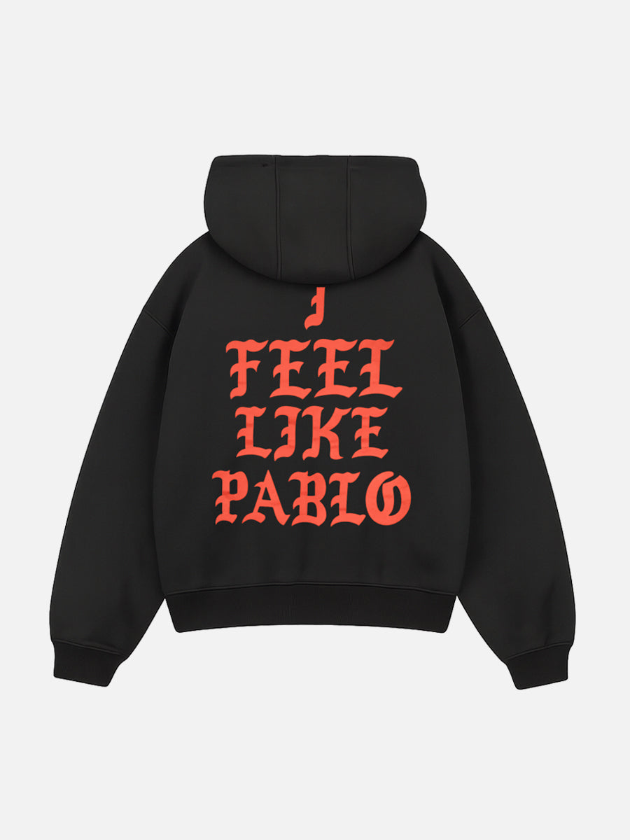 LIFE OF PABLO ( BLACK HOODIE )