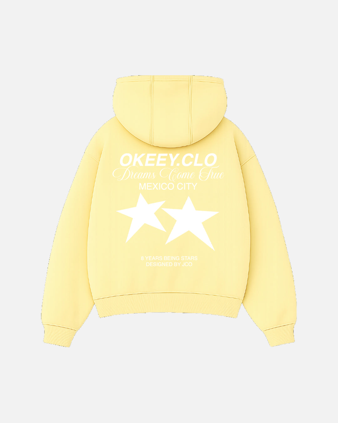 OKEEY.CLO 8 YEARS ( YELLOW HOODIE )