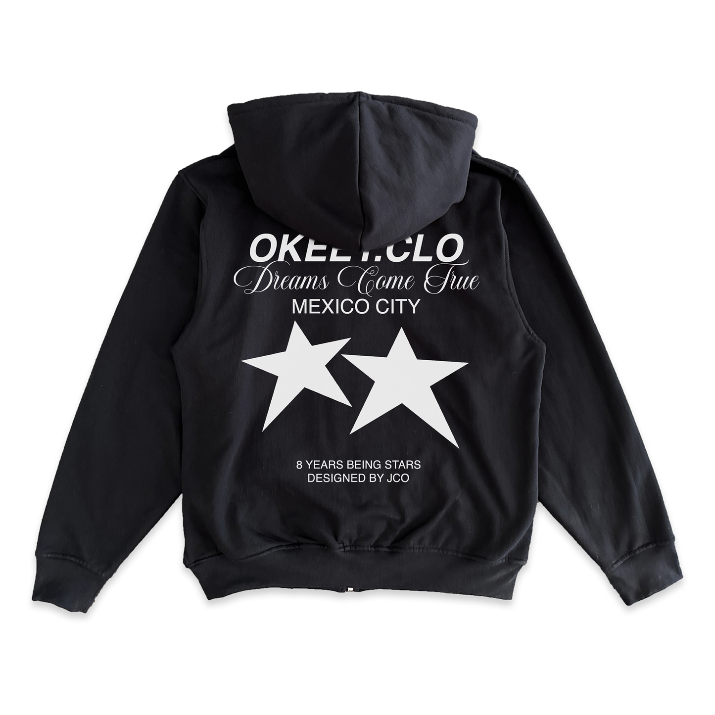 OKEEY.CLO 8 YEARS ( BLACK HOODIE )