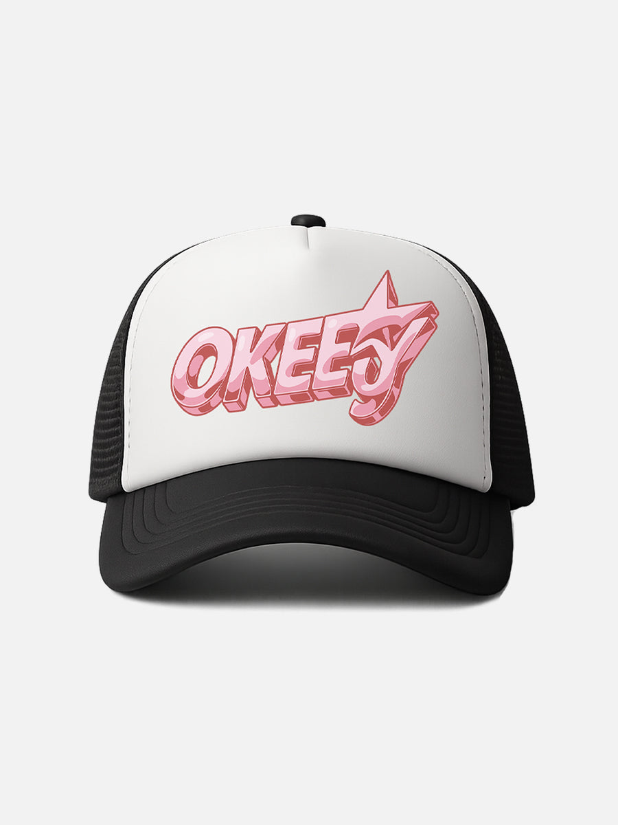 TRUCKER HAT ( BUBBLE GUM )