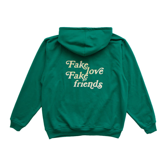 FAKE LOVE GREEN HOODIE