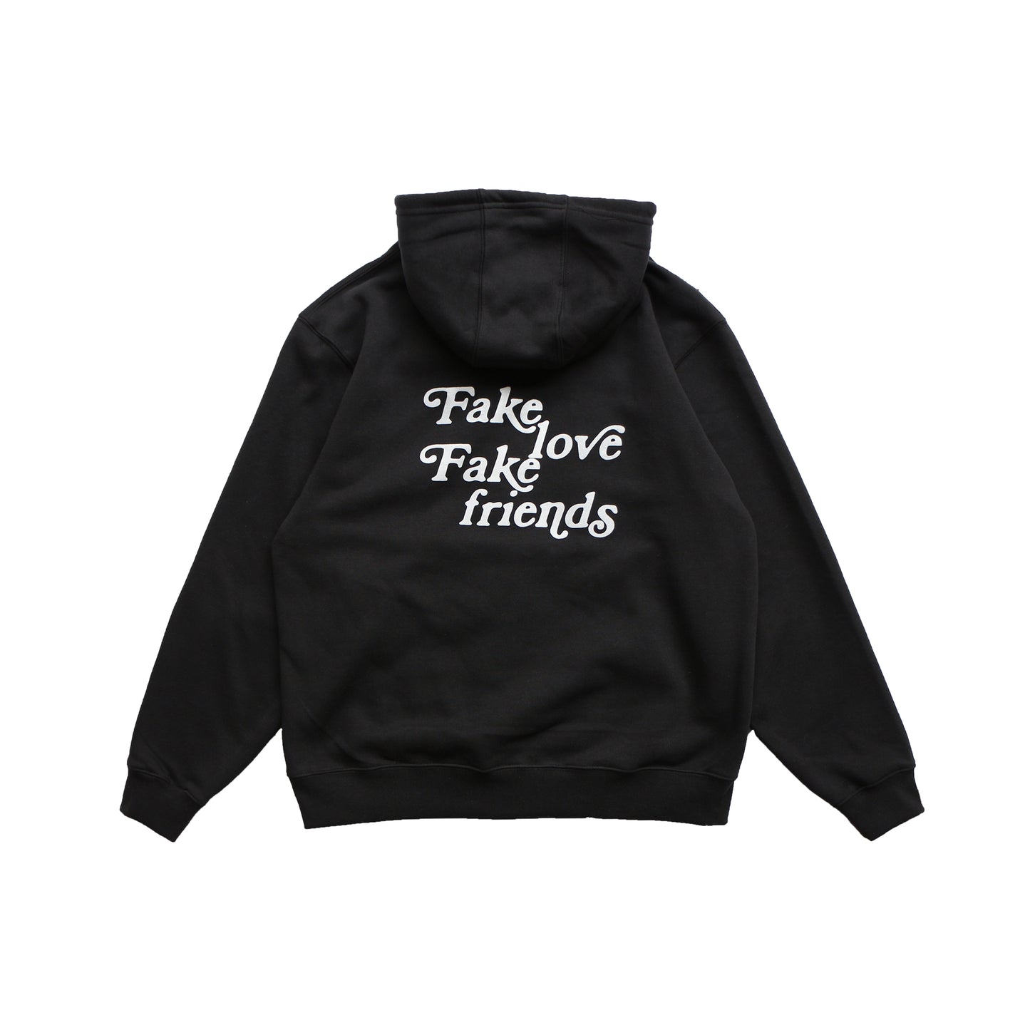 FAKE LOVE BLACK HOODIE